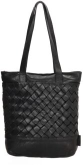 MicMacbags Artisan Shopper Zwart black