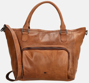 MicMacbags Everyday Handtas bruin Damestas - H 29 x B 31 x D 9