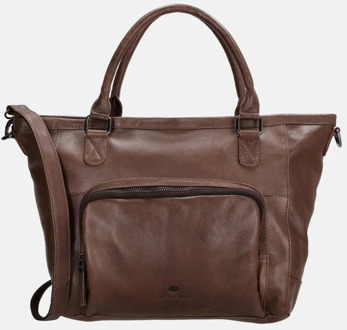 MicMacbags Everyday handtas M donkerbruin