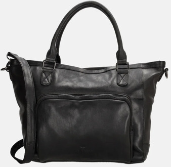 MicMacbags Everyday Handtas zwart Damestas - H 29 x B 31 x D 9