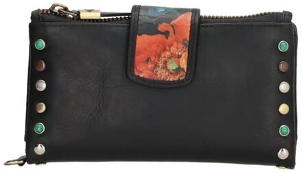 MicMacbags Masterpiece Portemonnee Zwart black