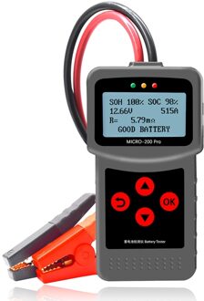 Micro-200 Pro 12V 24V Auto Batterij Tester Diagnostic Tool Draagbare Batterij Tester