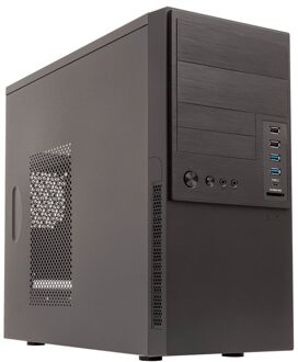 Micro Atx Doos Unykach Matx Caviar 6K Pro Usb 2.0 3.0 En Type-C Kaartlezer Zwart Zonder bron Voeding