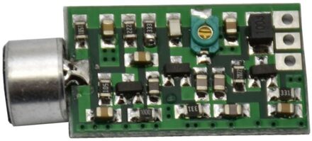 Micro Fm-zender 0.7-9V 88Mhz-108Mhz Mini Bug Afluisteren Dictagraph Interceptor
