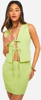 Micro Mini Rok, Soft Lime - 36