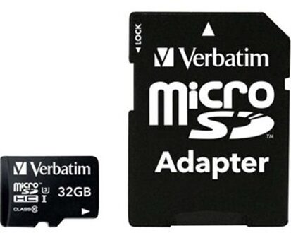 Micro SDHC Pro 32GB Class 10 UHS-I incl Adapter