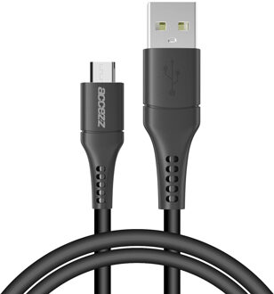 Micro-USB naar USB kabel - 1 meter - Zwart