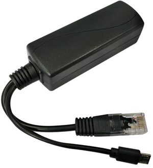 Micro-Usb Poe Splitter 48V Naar 5V2A/3A Mini Usb Voeding Nationale Standaard Met Slimme Telefoon opladen