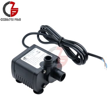 Micro Waterpomp Dc 12V 6W 450L/H Debiet Waterdichte Borstelloze Pomp Mini Dompelpomp voor Aquarium Fontein Zwembad