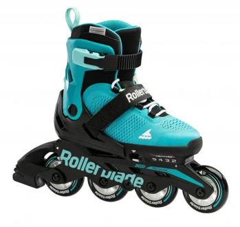 Microblade Skates Junior zwart - blauw - wit - 36 1/2-40 1/2