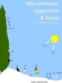 Microclimate, vegetation & fauna - Boek Ph. Stoutjesdijk (9050115454)