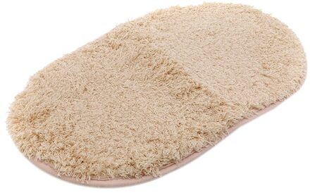 Microfiber Badkamer Comfortabel Bad Pad Anti Slip Mat Bad Woonkamer Deur Trappen Badkamer Voet Vloermatten beige