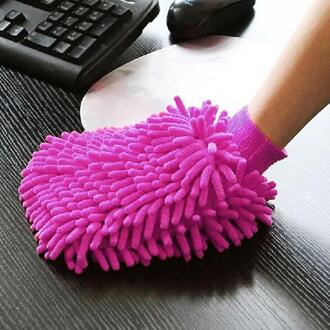 Microfiber Chenille Auto Styling Auto Motorfiets Wassen Voertuig Auto Cleaning Mitt Handschoen apparatuur