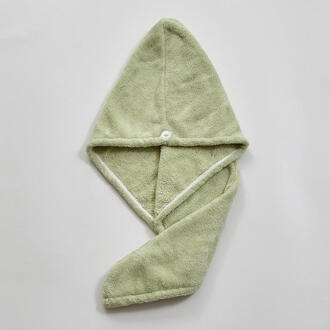 Microfiber Handdoek Stof Badkamer Haar Droog Sneldrogend Badhanddoek Voor Haar Zachte Douche Handdoek Voor Haar groen