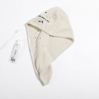 Microfiber Handdoek Womenhair Droog Sneldrogend Badhanddoek Voor Haar Zachte Douche Handdoek Voor Haar beige