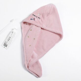 Microfiber Handdoek Womenhair Droog Sneldrogend Badhanddoek Voor Haar Zachte Douche Handdoek Voor Haar roze