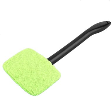 Microfiber Lange Handvat Autowasseretteborstel Auto Washer Auto Raam Schoon Voorruit Doek Auto Wassen Gereedschap Wasbare Shine Handige groen
