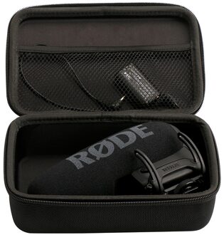 Microfoon Accessoire Beschermen Storage Case Box voor Rode VideoMic Pro Plus Op-Camera Microfoon Harde Reistas Zak
