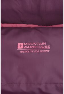 Microlite 500 Mid Season Rechts Ritsslaapzak (Bourgondië) Bourgogne - One Size