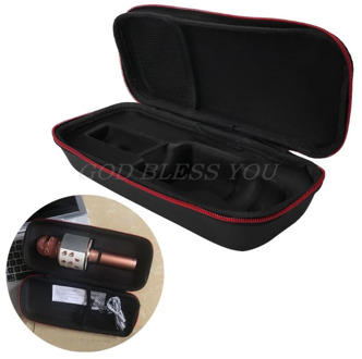 Microphone Storage Box Protective Bag Carrying Case Pouch Shockproof Travel Portable for ws858 Drop Shipping