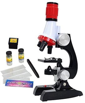 Microscoop Kit Lab Led 1200X Thuis Educatieve Speelgoed Geraffineerde Biologische Microscoop Voor Kinderen Kind