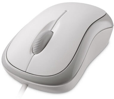 Microsoft Basic Optical Mouse WiFi-muis USB Optisch Wit