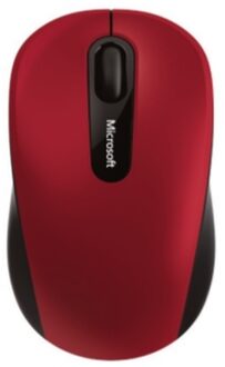 Microsoft Bluetooth muis Optisch Zwart/rood