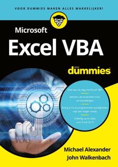 Microsoft Excel Vba Voor Dummies