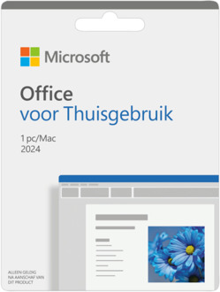 Microsoft Office 2024 voor Thuisgebruik 2024 (1 apparaat) Digitale licentie Software