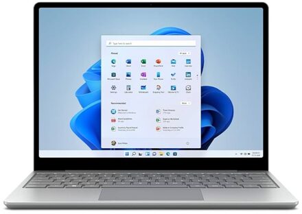 Microsoft Surface Laptop Go - Intel Core i5-10e Generatie - 12 inch - 8GB RAM - 256GB SSD - Windows 11 Home Cinza - small