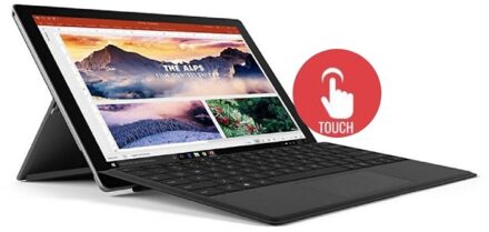 Microsoft Surface Pro 4 - Intel Core i5-6e Generatie - 12 inch - Touch - 8GB RAM - 256GB SSD - Windows 11 Prata - small