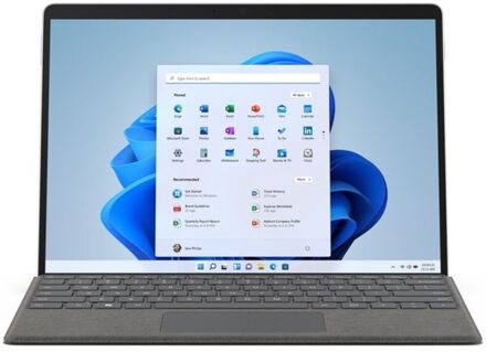 Microsoft Surface Pro 8 - Intel Core i7-11e Generatie - 13 inch - 16GB RAM - 256GB SSD - Windows 11 Home Zilver - small