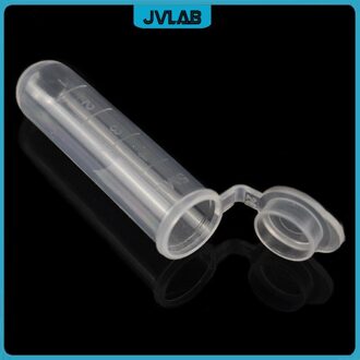 Microtubes Centrifugebuis 5Ml Laboratorium Centrifugaal Ep Buis Ronde Bodem Snap-Cap Clear Diameter 13Mm Hoogte 53mm 300 Buizen