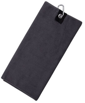 Microvezel golfhanddoek Grijs - One size
