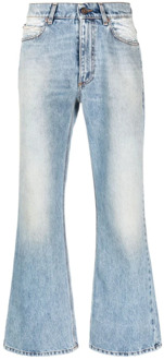 Mid-Rise Flared Jeans in Denim ERL , Blue , Heren - L,M,S,Xs