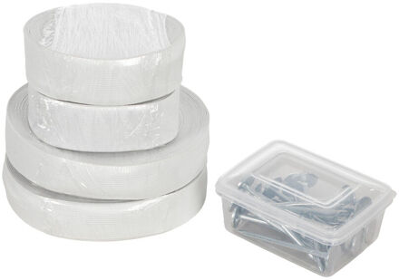 Midcourt-lijnen-Wit - nosize