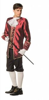 Middeleeuwen & Renaissance Kostuum | Markies Du Snob Taft | Man | Maat 50 | Carnaval kostuum | Verkleedkleding