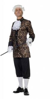 Middeleeuwen & Renaissance Kostuum | Markies Louis De Sade | Man | Maat 52 | Carnaval kostuum | Verkleedkleding