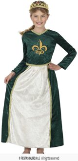 Middeleeuws Jurk Meisjes Jeanne Groen