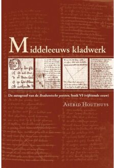 Middeleeuws kladwerk + CD-ROM - Boek A. Houthuys (9087040636)