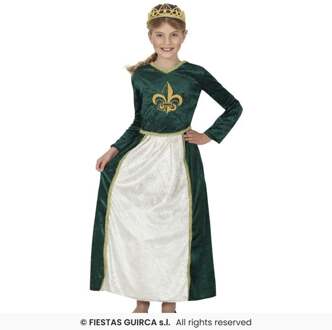 Middeleeuws Kostuum Kind Liona Multikleur - Print