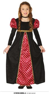 Middeleeuws Kostuum Meisje Iris Multikleur - Print