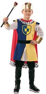 Middeleeuwse Koning Kostuum Kind Multikleur - Print