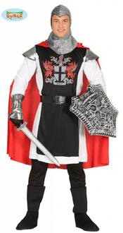 Middeleeuwse Ridder Met Cape Verkleed Kostuum Voor Heren - Verkleedkleding - Carnaval