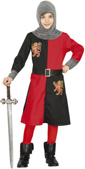 Middeleeuwse ridder verkleed kostuum - voor kinderen - 3-delig - Carnaval Multi