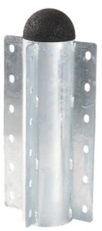 Midden module verzinkt - Pipe Ø10 x 36cm Aluminium