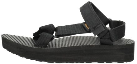 Midform Dames Wandelsandalen - Zwart - Maat 36