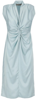 Midi Dresses D.Exterior , Blue , Dames - Xs,2Xs