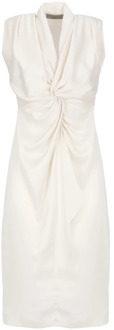 Midi Dresses D.Exterior , White , Dames - S