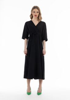 midi-jurk Dames zwart